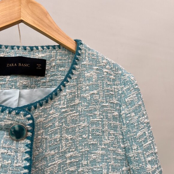 ZARA | Boucle Blazer/Lady Jacket - Picture 6 of 15